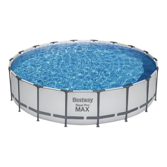 Piscina Bestway Redonda Steel ProMax Filtro+Acces 5,49X1.22M